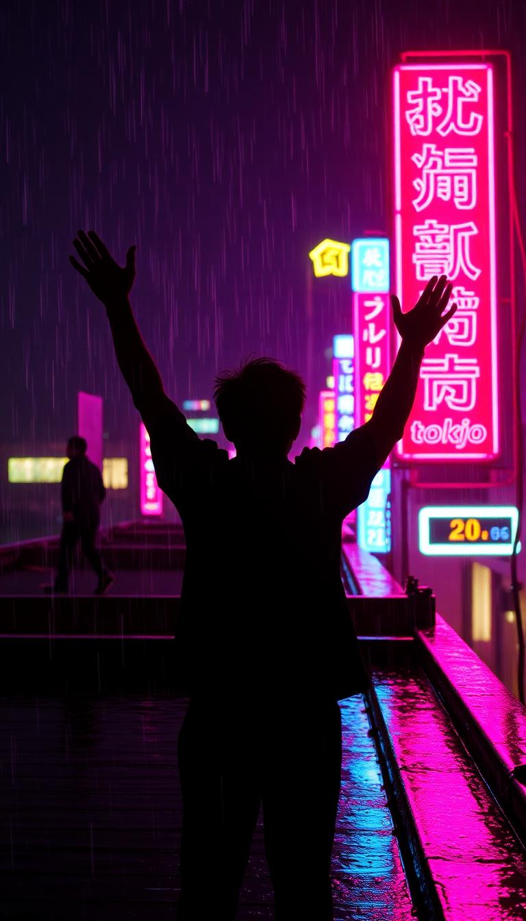 Neon rooftop · 9:16